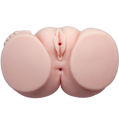 CRAZY BULL Vagina y ano realísticos con vibración santander zafiro